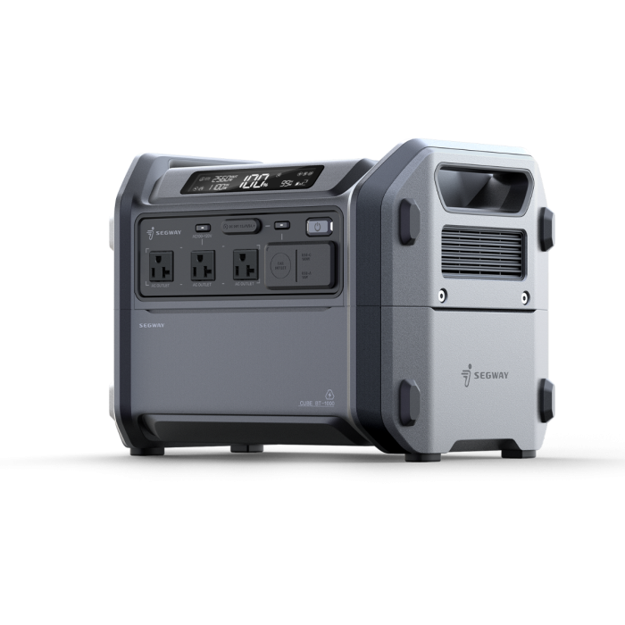 Segway ポータブル電源 Cube1000 Segway Portable Power Station Cube 1000– Electric Surf Co